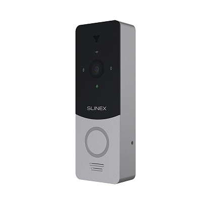 картинка Slinex ML-20HD цвет серебро + черный. Вызывная панель высокого разрешения 2,0 Мп (AHD) / 960 ТВЛ от компании Intant